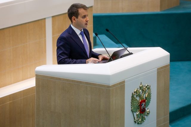 NIKIFOROV-SF Николай Никифоров выступил на Правительственном часе в Совете Федерации