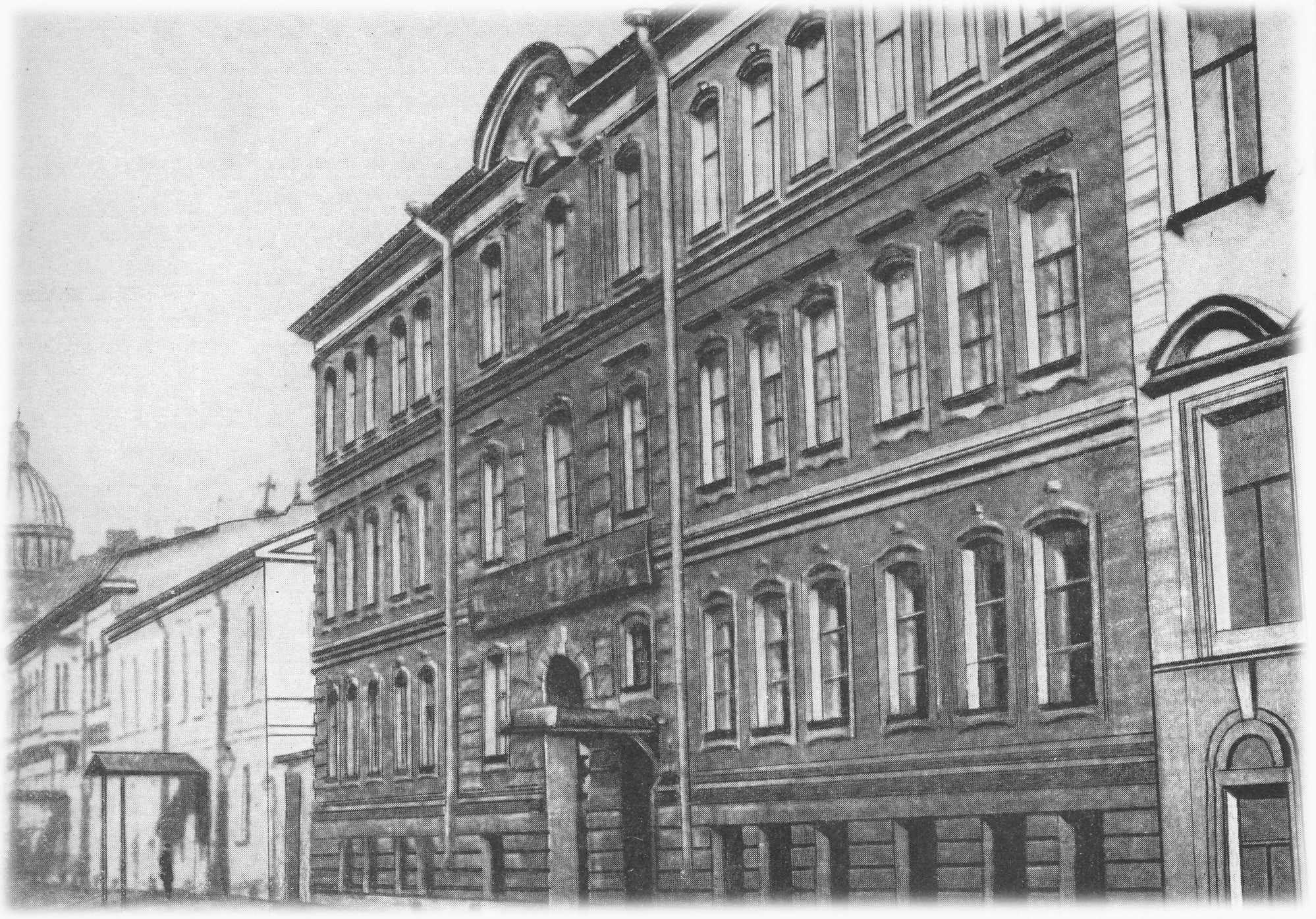 Pervoe-zdanie-Elektrotehnicheskogo-instituta-1886-1903-gody-Novo-Isaakievskaya-ul.8 Так мир вступал в информационную эпоху. Страницы жизни и деятельности А.С. Попова, 1896 год